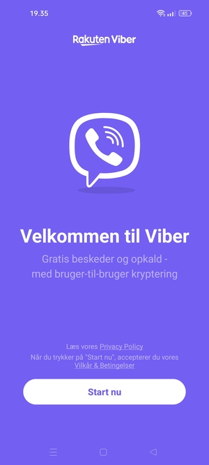 Din app er klar til brug