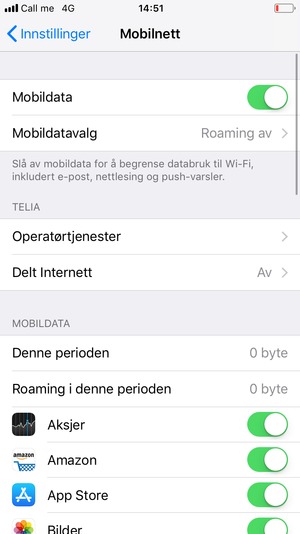 Velg Mobildatavalg