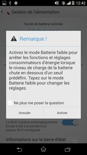Sélectionnez Activer