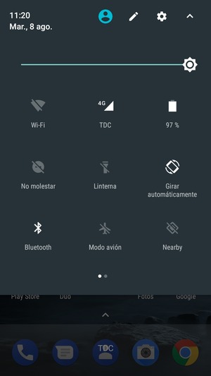 Seleccione Bluetooth