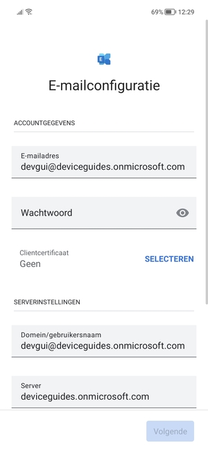 Voer uw wachtwoord in