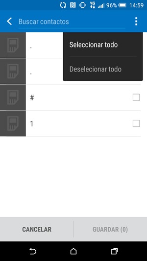 Seleccione Seleccionar todo