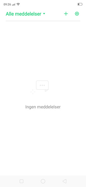Vælg Indstillinger-knappen