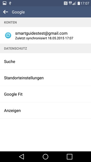 Wählen Sie Ihr Konto