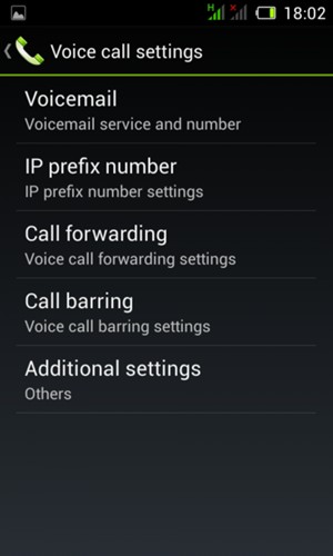 Select Voicemail