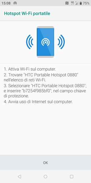 Seleziona OK