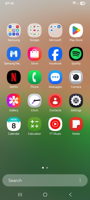 Select Settings