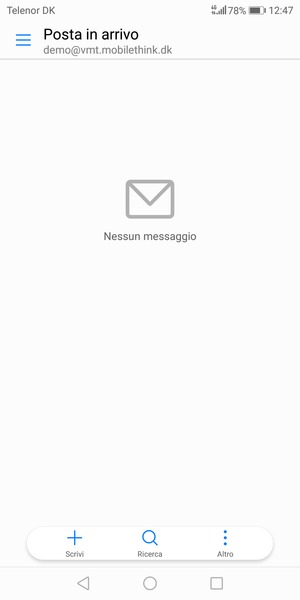Il tuo account è pronto per l'uso