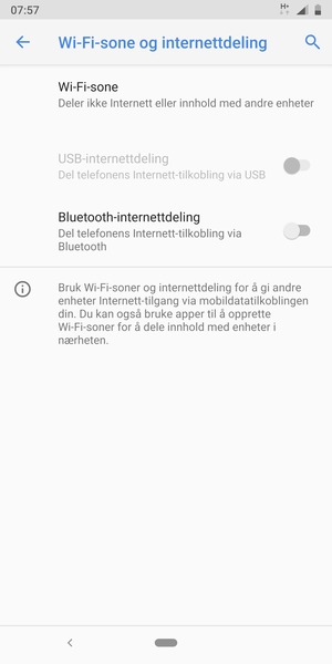 Velg Wi-Fi-sone