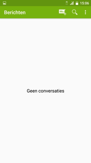 Selecteer de Menu-knop