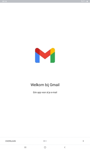 Selecteer VOLGENDE