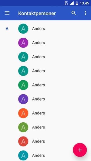 Vælg Menu-knappen