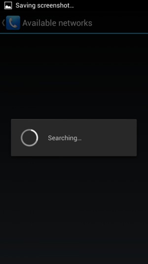 Wait for the search to finish