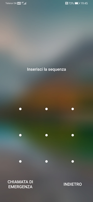 Il tuo telefono è ora protetto dal blocco schermo