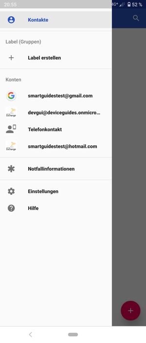 Wählen Sie Einstellungen