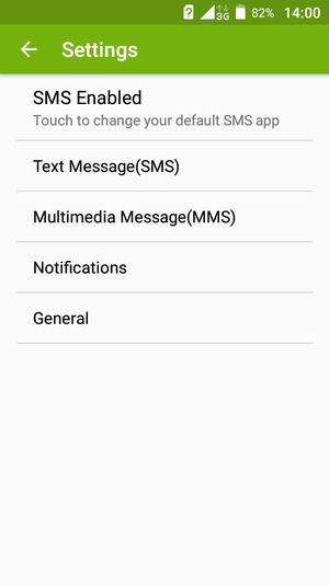 Select Text Message(SMS)