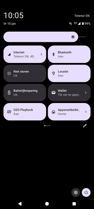Schakel  Bluetooth uit