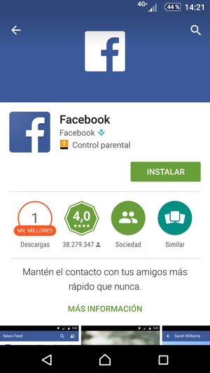 Seleccione INSTALAR