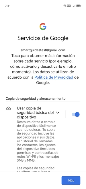 Seleccione Más