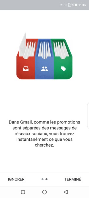 Sélectionnez TERMINÉ