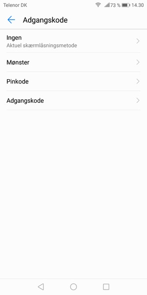 Vælg Mønster