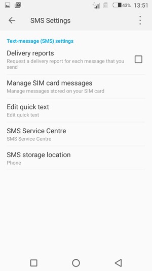 Select SMS Service Centre