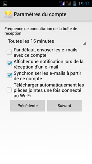 Sélectionnez Suivant