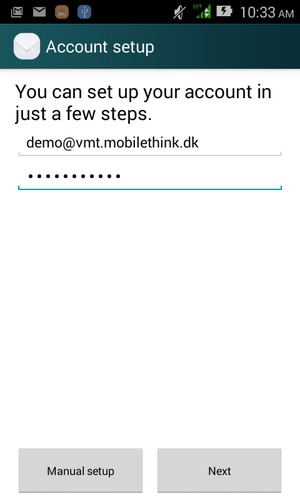 Enter your Email address and Password. Select Next
