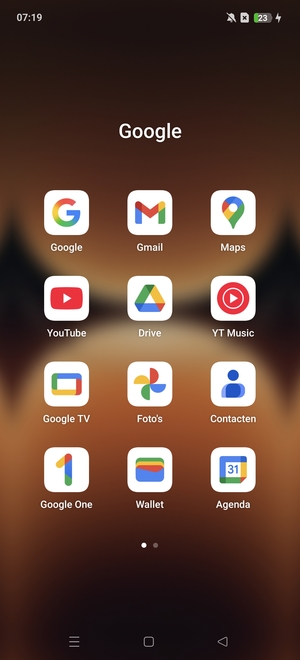 Selecteer Gmail