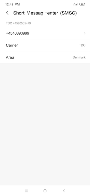 Select Phone number