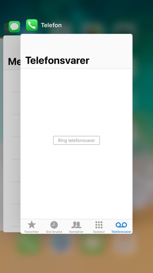 En meny vil vises