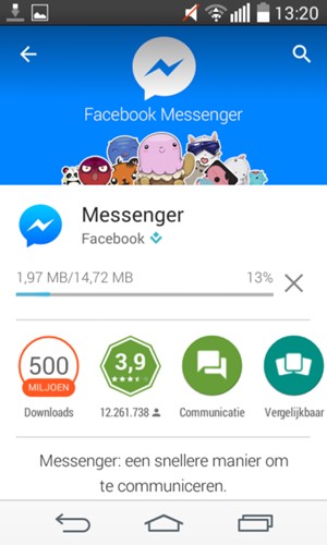 Wacht tot het installatieproces beëindigd is