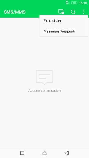 Sélectionnez Paramètres