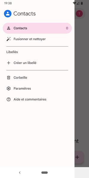 Sélectionnez Paramètres