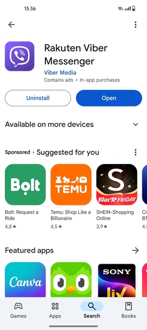 Select Open