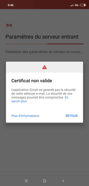 Sélectionnez Plus d'informations