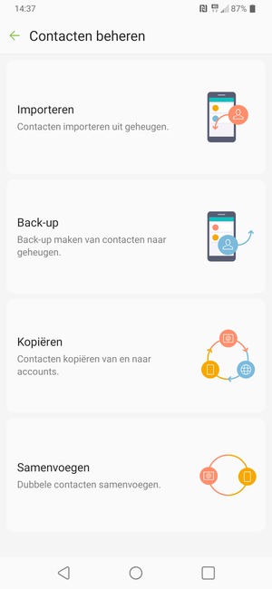 Selecteer Importeren