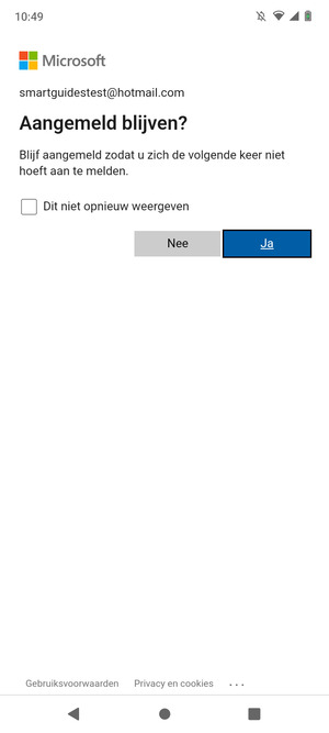 Selecteer uw voorkeursoptie