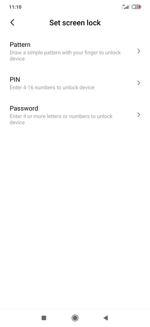 Select Pattern