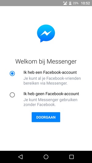 Uw app is klaar voor gebruik