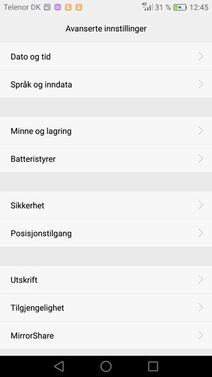 Velg Batteristyrer