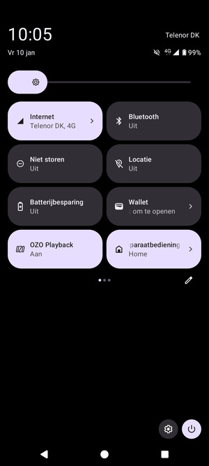 Selecteer Batterijbesparing