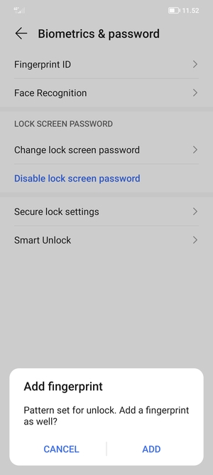 Select CANCEL
