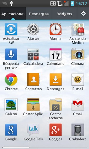 Seleccione Ajustes