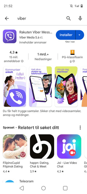 Velg app