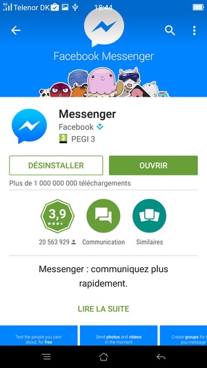Sélectionnez OUVRIR