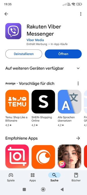 Wählen Sie Öffnen
