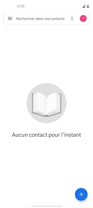 Sélectionnez le bouton du Menu