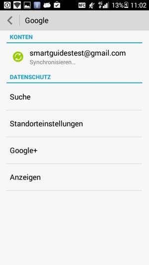 Wählen Sie Ihr Konto