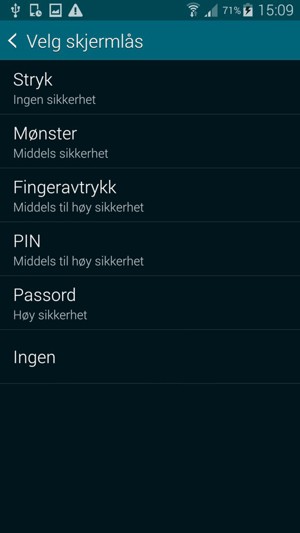 Velg Mønster